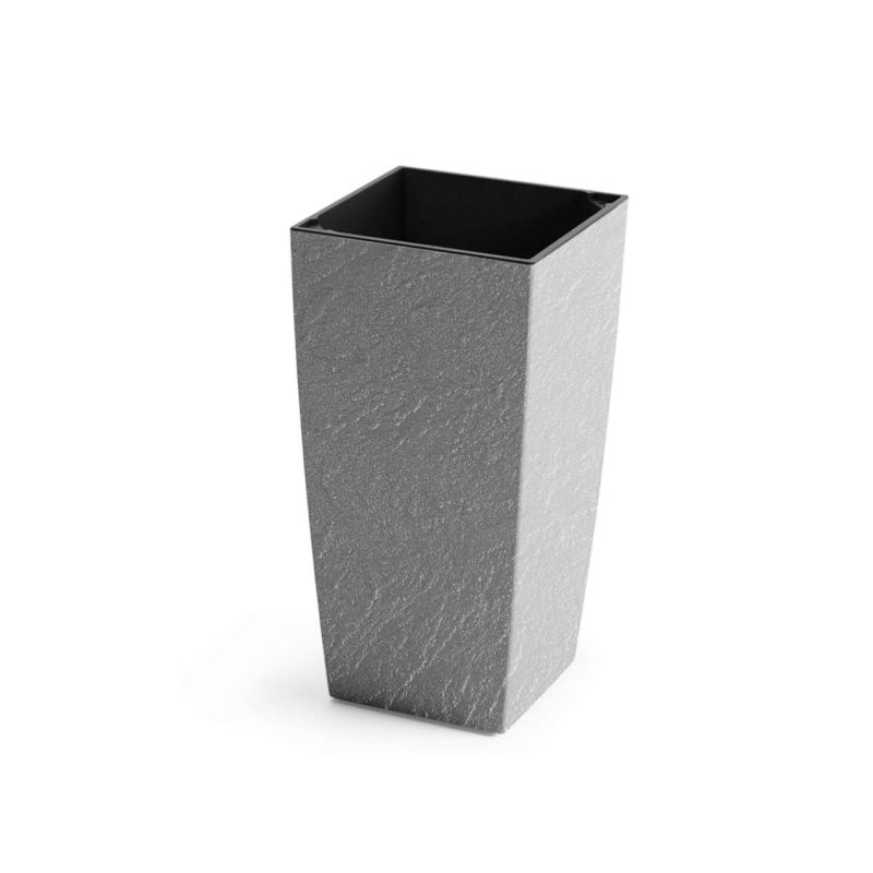 Цветник Plastkon ELIOT Stone 30x58 см серый