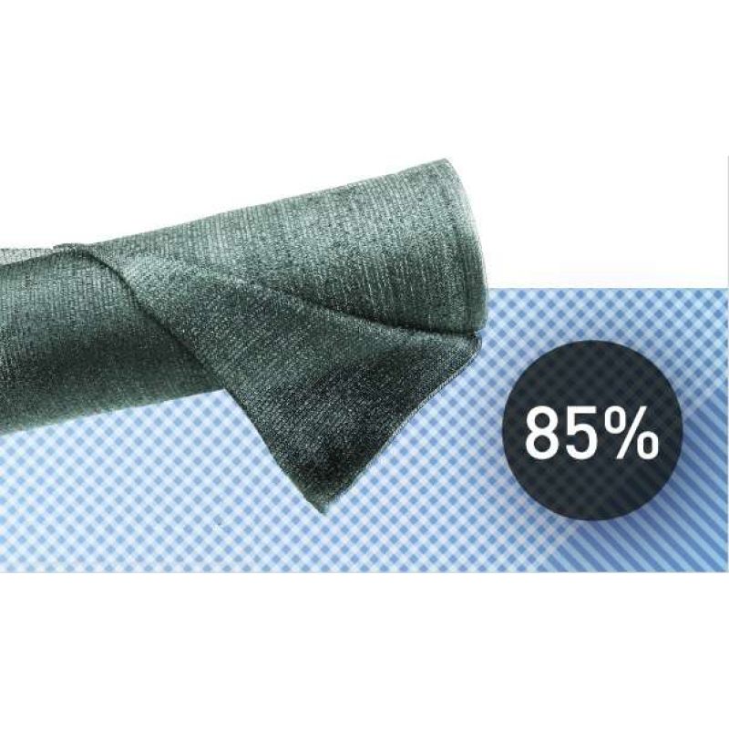 #Cітка полімерна для затінювання 85% (6*50м)