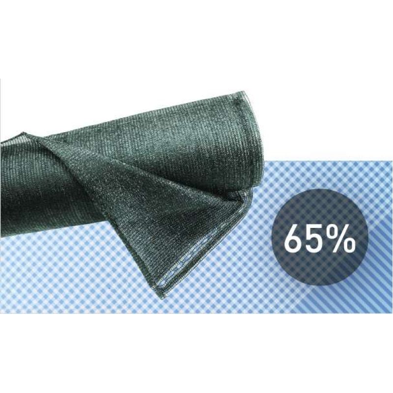#Cітка полімерна для затінювання 65% (3*50м)