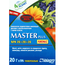 Удобрение Master (Мастер) 20-20-20 Valagro 20 г