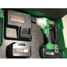Аккумуляторный гайковерт ударный 1/2" 120/240/385Nm 2760об/мин (Pro Series) TOPTUL KPA-1639E