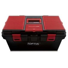 Ящик для инструментов пластиковый 4 секции 556x278x270 TOPTUL TBAE0401