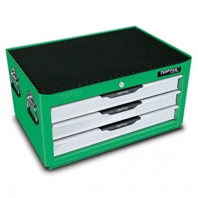 Металева інструментальна скринька 3 секції (Pro-Line) TOPTUL TBAD0301 Металева інструментальна скринька 3 секції (Pro-Line) TOPTUL TBAD0301