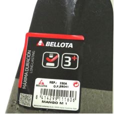 Кованая мотыга Bellota 230-A.B CM1200 70 мм двухсторонняя с черенком.