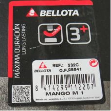 Кована мотика Bellota 232-C.B CM1200 80 мм з живцем