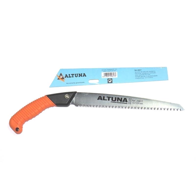 Пила садовая Altuna 29617.A 270 мм прямое лезвие японская заточка