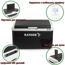 Автохолодильник компрессорный Ranger Ice Cool 20L (Арт. RA 8873)
