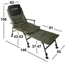 Кресло-кровать карповая Ranger Carp SL-112 (Арт. RA 2251)