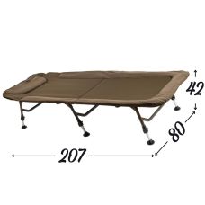 Коропова розкладачка Ranger BED 80 Fleece (Арт. RA 5525)
