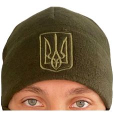 Шапка флісова герб Ranger олива 55-57 (RA8953)