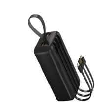 Power Bank Aspor A317 Fast Charge 30000mAh (USB-C/USB/Type-C/Lightning/22.5W)- черный (900168)