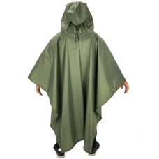 Тактический пончо ВСУ (плащ-палатка) масло (XL) (LE2507)