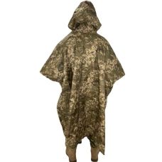 Тактичний пончо ЗСУ (плащ-намет) піксель (XL) (LE2894)