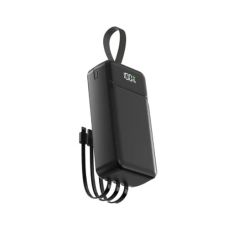 Power Bank Aspor A317 Fast Charge 30000mAh (USB-C/USB/Type-C/Lightning/22.5W)- черный (900168)