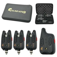 Набор сигнализаторов GLADIATOR RF1118 3+1 Black с пейджером