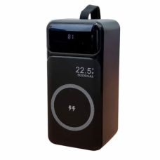 Power Bank 50000mAh 22.5W + Wireless Charge (2USB/2USB-C)- черный (900162)