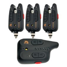 Набор сигнализаторов GLADIATOR RF1118 3+1 Black с пейджером
