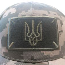 Зимняя кепка на флисе герб Ranger пиксель (RA8949)