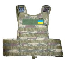Плитоноска тактическая оксфорд Kirasa пиксель (Арт.KI1042)