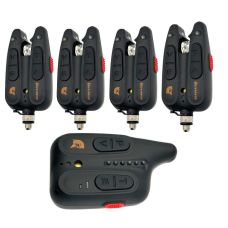 Набір сигналізаторів GLADIATOR RF1118 4+1 Black з пейджером