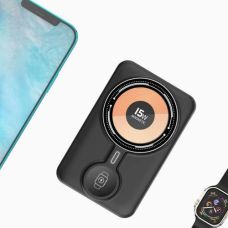 Power Bank Aspor A328 Magnetic Wireless 10000mAh+cable Charge Watch (22.5W)- белый (900151)