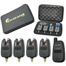 Набор сигнализаторов GLADIATOR RF298 4+1 Black с пейджером