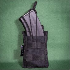 Итог одинарный под рожок Kirasa черный (Арт.KI113)