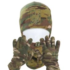 Шапка флисовая герб Ranger мультикам 55-57 (RA8954)