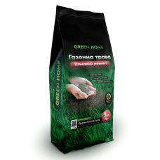 Газова трава Ремонтне насіння газонної трави Green Home 3 кг