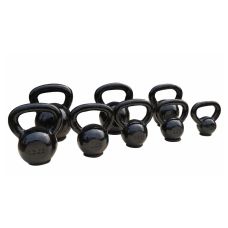 Гиря чугунная Toorx 12 кг с резиновой подставкой Black (KGV-12)