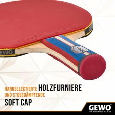 Ракетка для настільного тенісу Gewo Standard Pro FL (600300001)