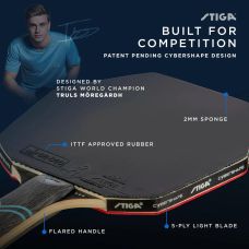 Ракетка для настольного тенниса Stiga Cybershape Future 3 Star FL (1213-0304-35)