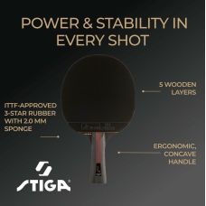 Ракетка для настольного тенниса Stiga Flexure 5 Star ver.2 FL (1215-1205-35)