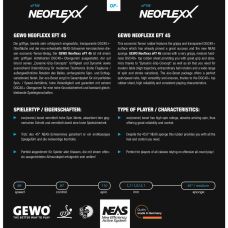 Ракетка для настільного тенісу Gewo Zoom Balance ALL, Neoflexx 48.0 + 45.0, ST (11640000031)