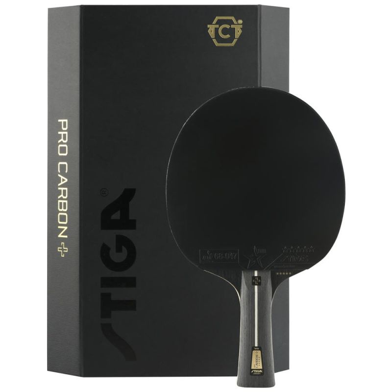 Ракетка для настольного тенниса Stiga Pro Carbon Plus 5 Star FL (1215-2820-01)