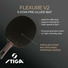 Ракетка для настольного тенниса Stiga Flexure 5 Star ver.2 FL (1215-1205-35)