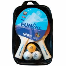 Набор для настольного тенниса Gewo Double-Fun 2 Bats 3 Balls (96960000)