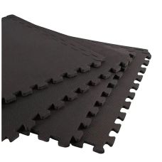 Килимок пазл Toorx Interlocking 4 елементи 61 х 61 х 1,2 см Antracite (MAT-60)
