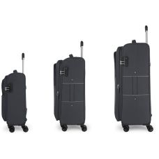Чемодан Gabol Lisboa (S) Grey (122722-016)