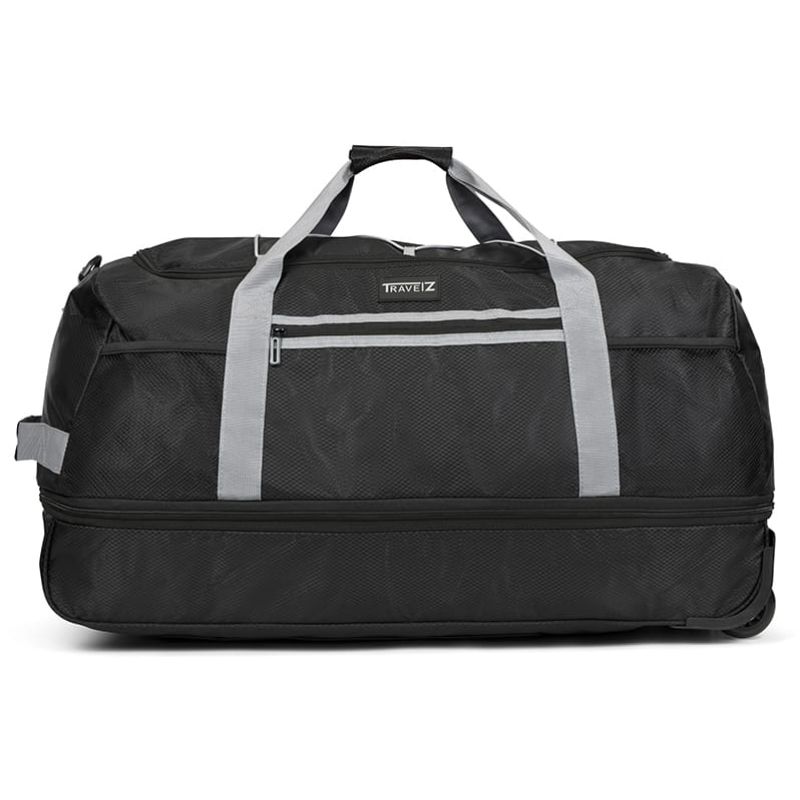 Сумка дорожная на колесах TravelZ Wheelbag Doubleloader foldable black (603096)