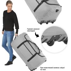 Сумка дорожная на колесах TravelZ Wheelbag 100 Grey (603092)