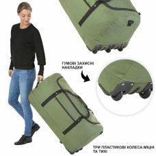 Сумка дорожная на колесах TravelZ Wheelbag 100 Liter Green (603095)