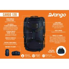 Сумка дорожня Vango Cargo 120 Moonlit Ocean (RUUCARGO0000001)