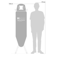 Гладильная доска Rolser K-22 Black Tube Blanco/Negro (K06016-2064)