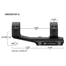 Крепление Vortex Pro 34mm Cantilever mount (CVP-34)