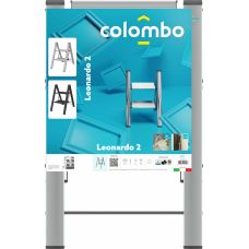 Лестница Colombo Leonardo Black 2 ступени (G300A02W)