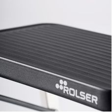 Драбина Rolser Taburete M/11 UNE 3 щаблі  Antracita (MET004-1021)