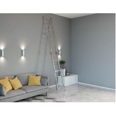 Лестница телескопическая Colombo Pratic 5+5 Steel (PRATIC5+5ACC)