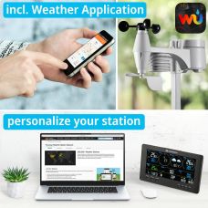 Метеостанция Bresser WIFI ClearView Weather Center 7-in-1 Sensor (7002586)