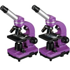 Мікроскоп Bresser Biolux SEL 40x-1600x Purple з адаптером для смартфона (8855600TJ5000)